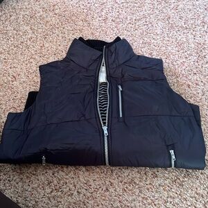 Dark Blue puffer vest